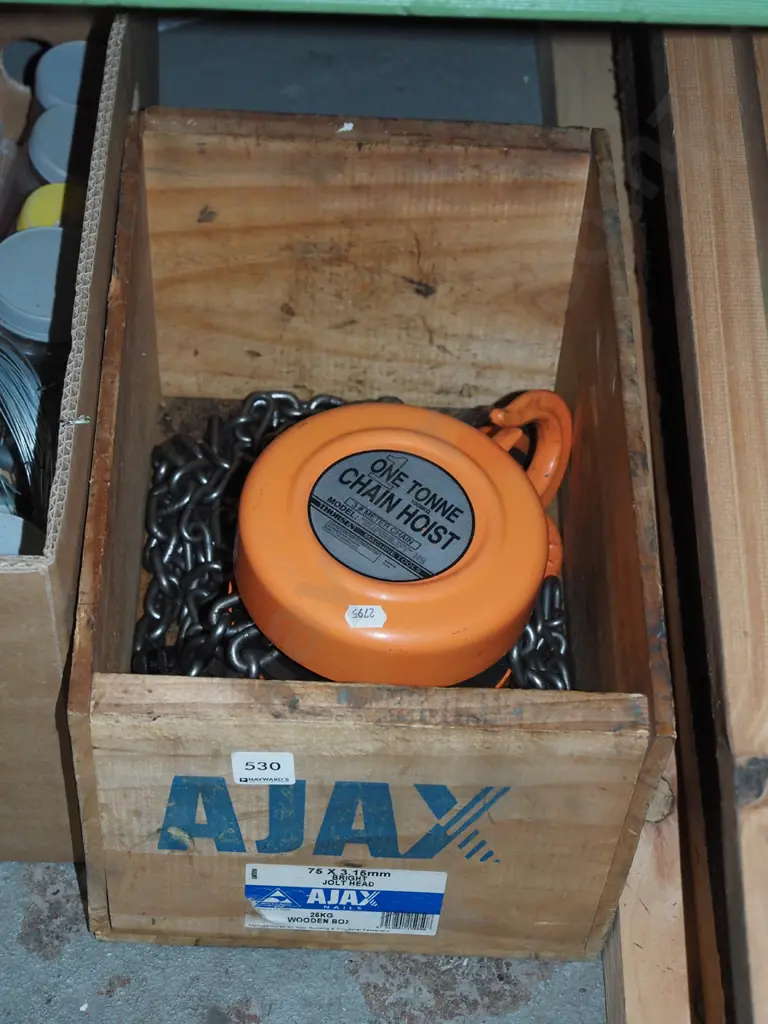 chain hoist 1 tonne Image 1++