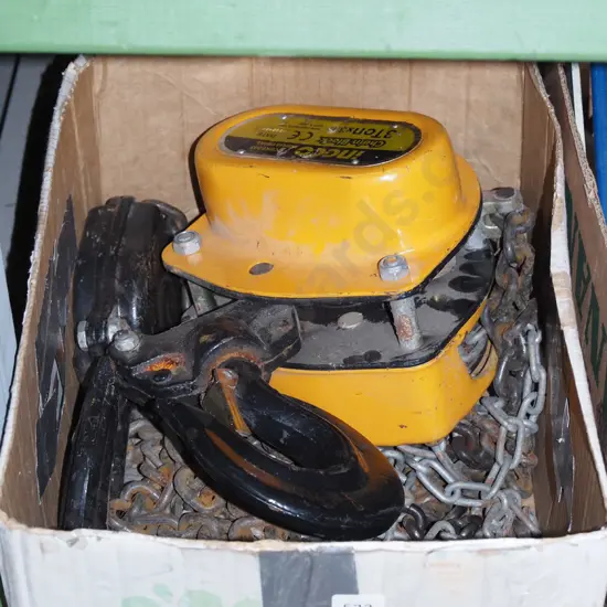 3 tonne block and tackle