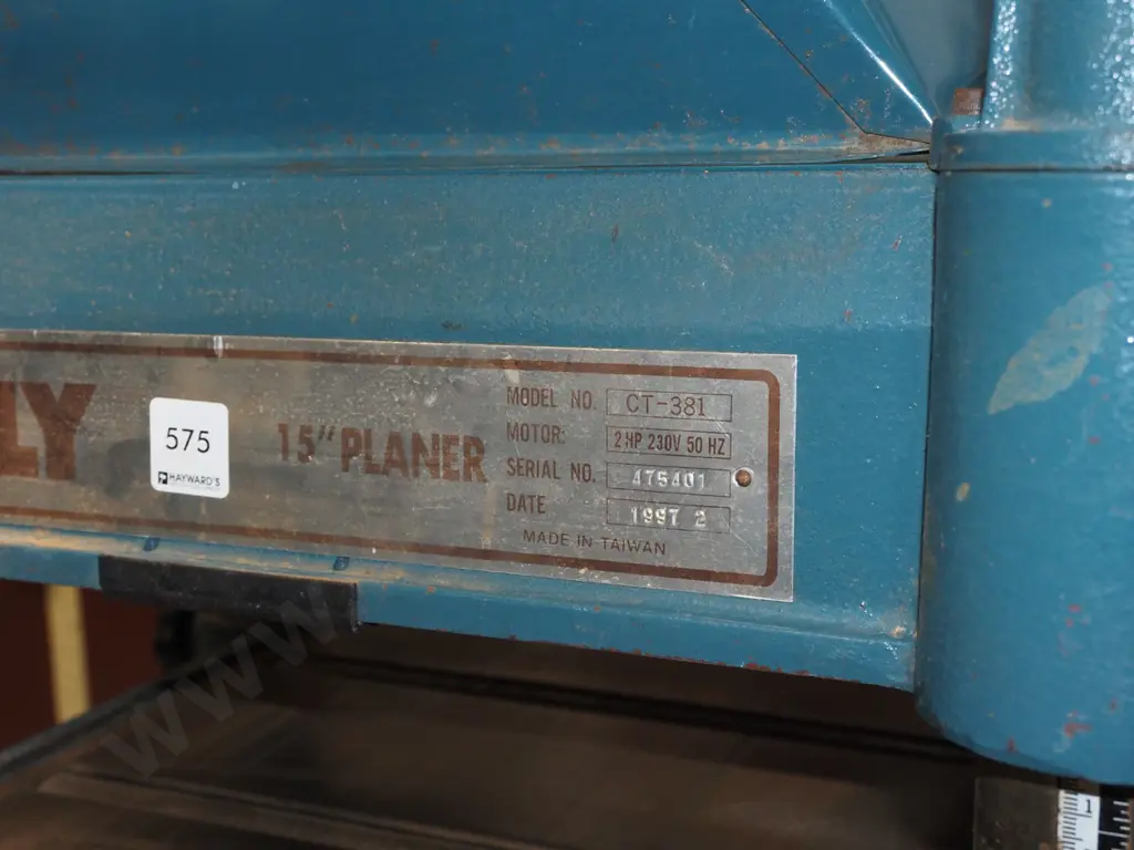 Holy 15" thickenesser - motor, box of accessories - As Is No Returns Image 1++