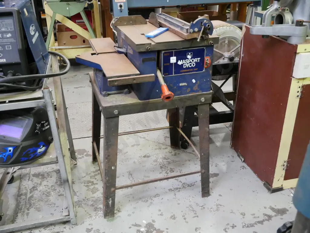Masport Dyco combination table saw and jointer - very rusty Image 1++