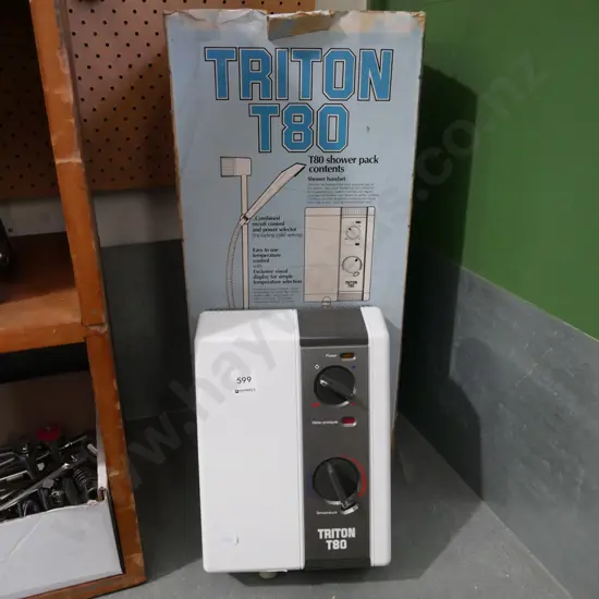 Triton T80 electric shower pack