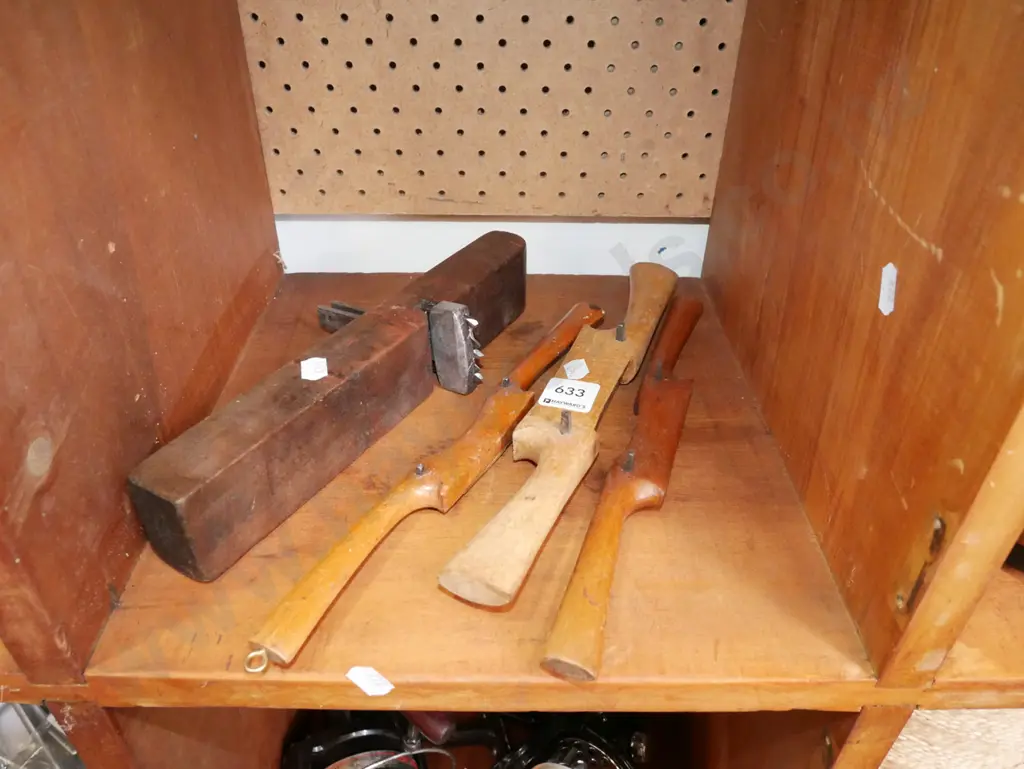 vintage serrated plane, 3x spoke shaves Image 1++