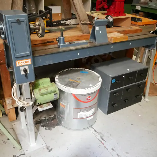 Rycon woodworker's lathe