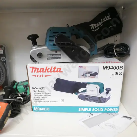 Makita belt sander with original box