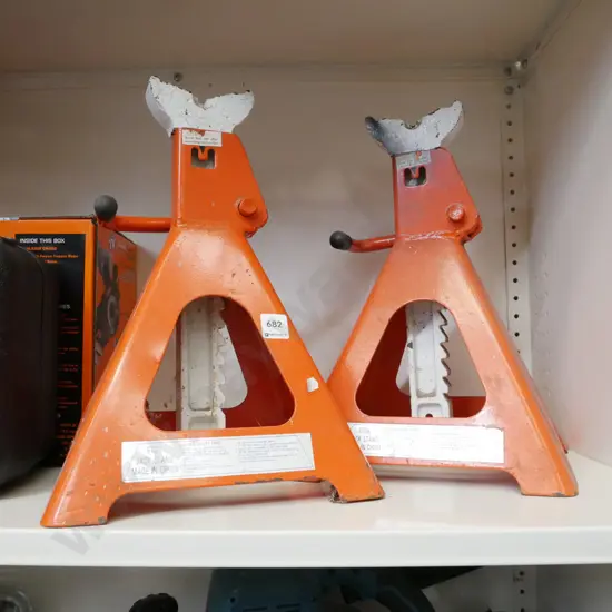 pair of 6 tonne axel stands