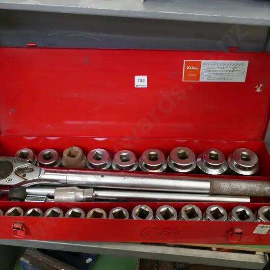 Koken heavy duty socket set