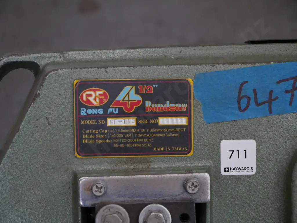 RF horizontal and vertical metal cutting band saw Image 1++