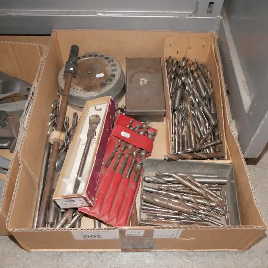 box of drill bits