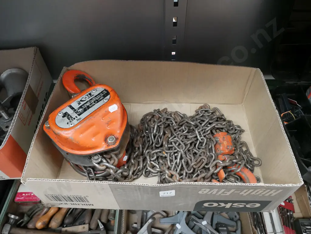 1 tonne block and tackle Image 1++