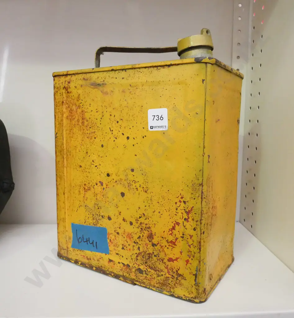 vintage petrol tin Image 1++