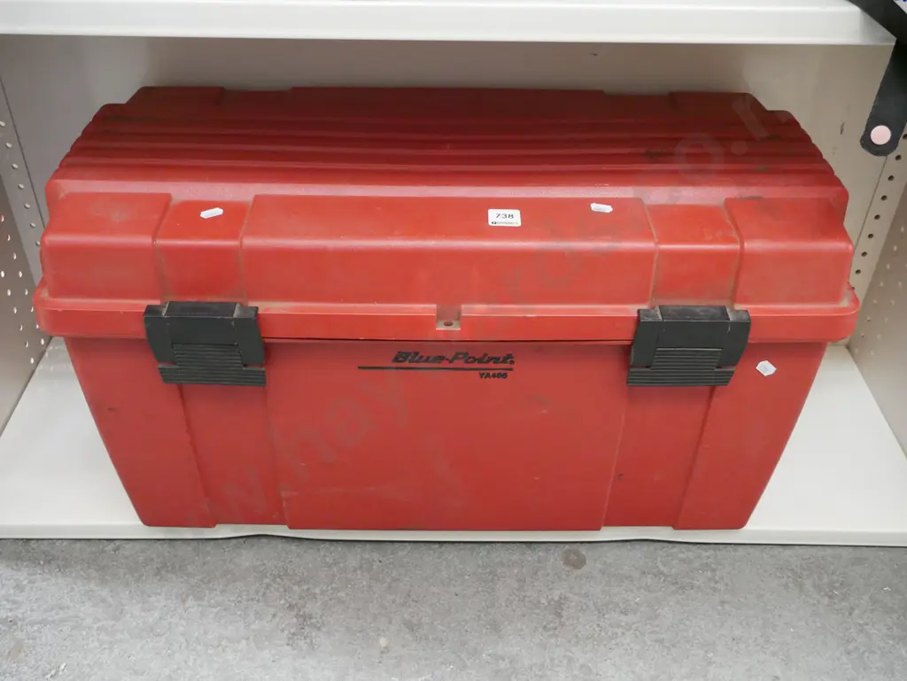 red plastic tool chest Image 1++