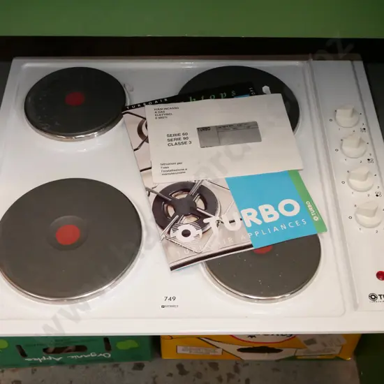 Turbo 4 burner electric hobb