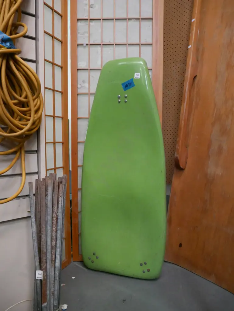 retro fibreglass creeper trolley Image 1++