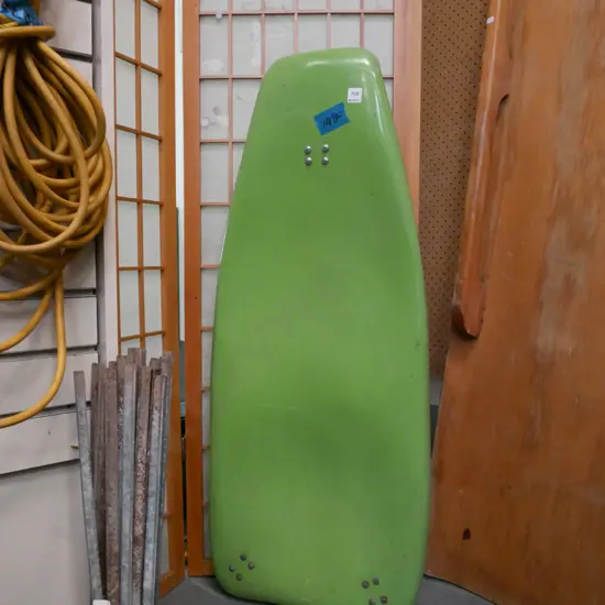 retro fibreglass creeper trolley