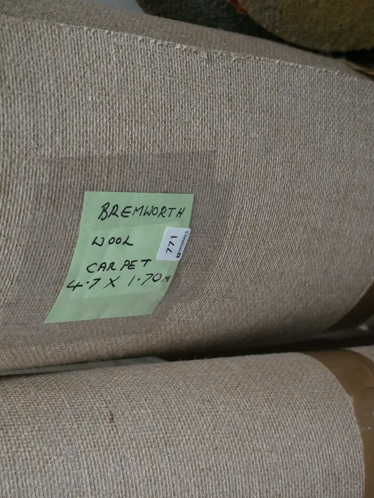 2 pieces of Bremworth wool carpet 4.7mx1.7m Image 1++