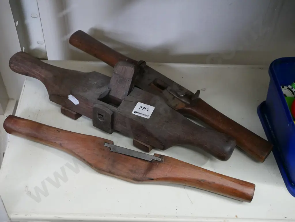 3x vintage spoke shaves Image 1++