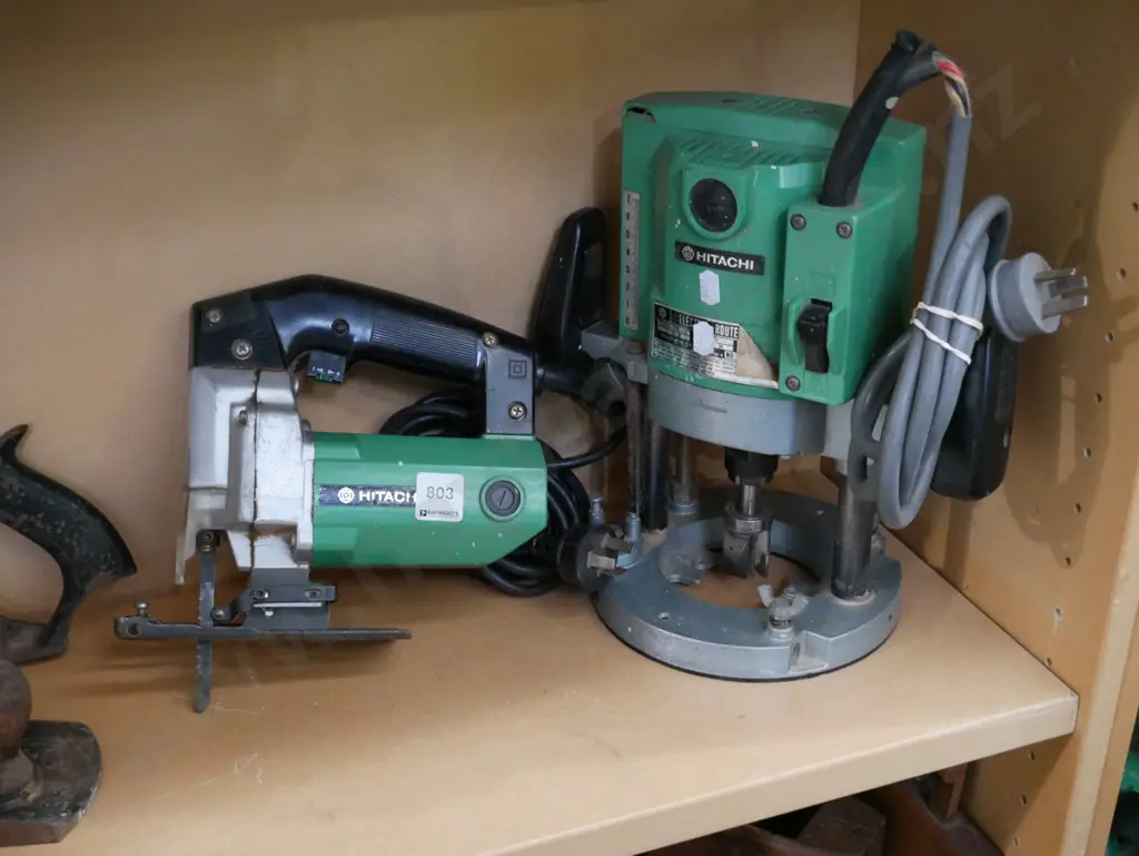 Hitachi plunge router and jigsaw Image 1++