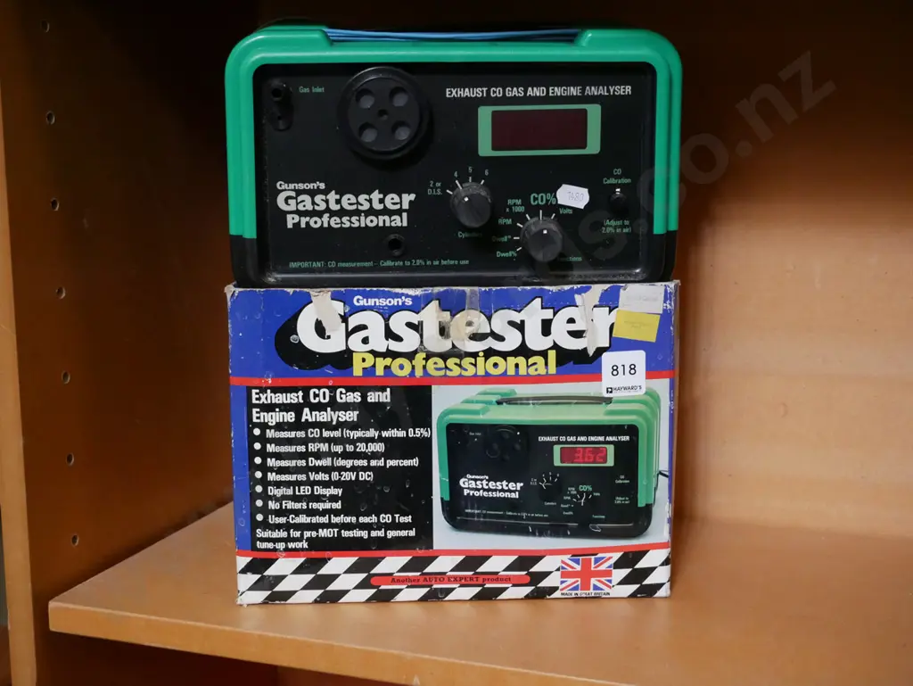 gas testing, exhaust gas and engine analyser Image 1++