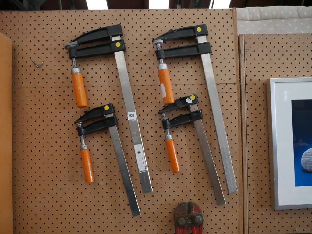 4x F clamps Image 1++