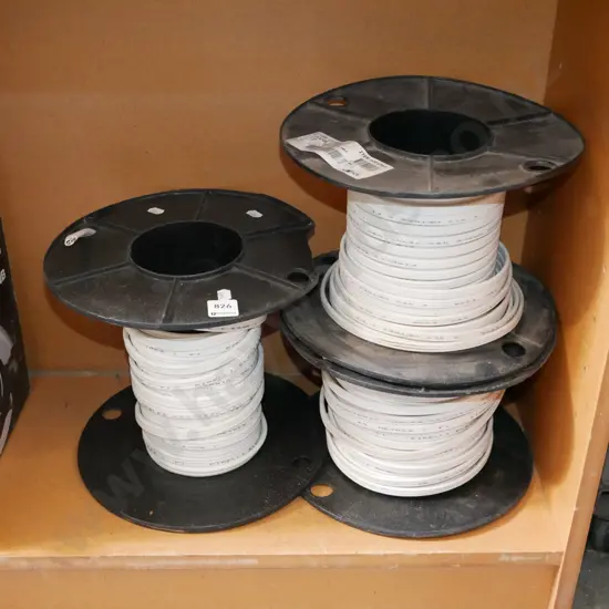 3x coils of electrical wire