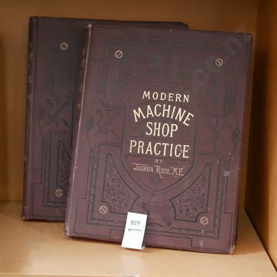 2x volumes of Modern Machine Shop Practice