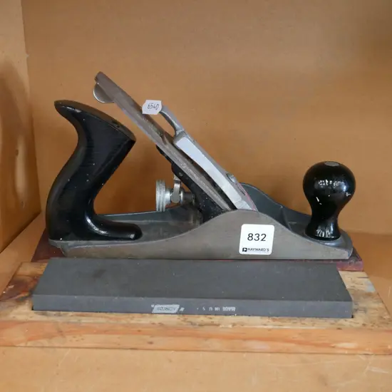 Stanley handyman plane, sharpening stone