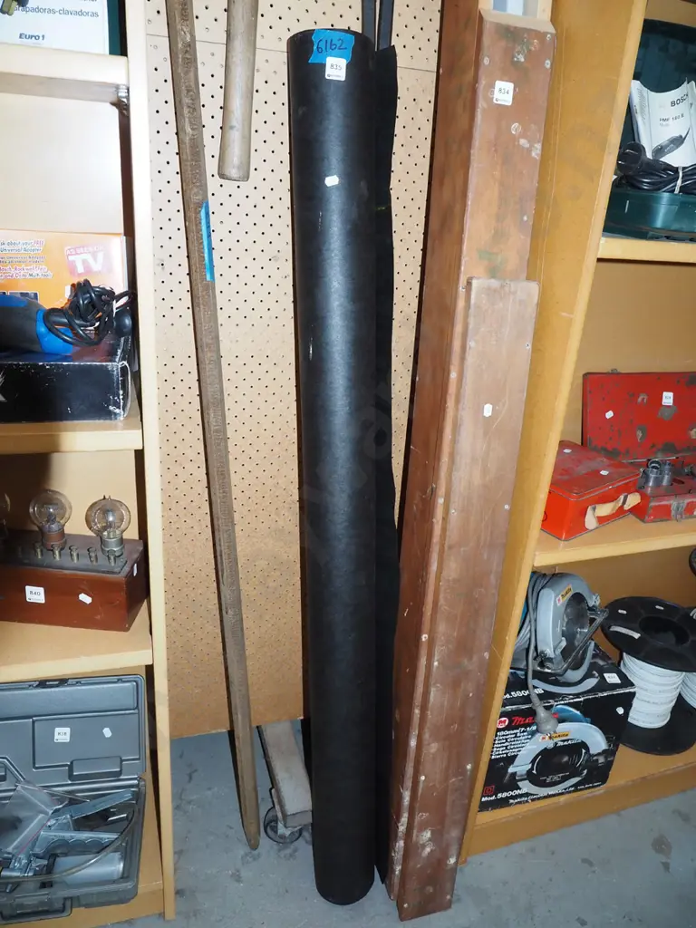 part roll of building  paper Image 1++