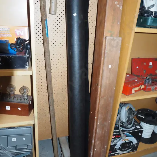 part roll of building  paper