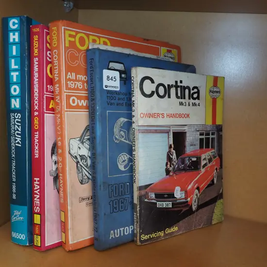 various automotive workshop manuals