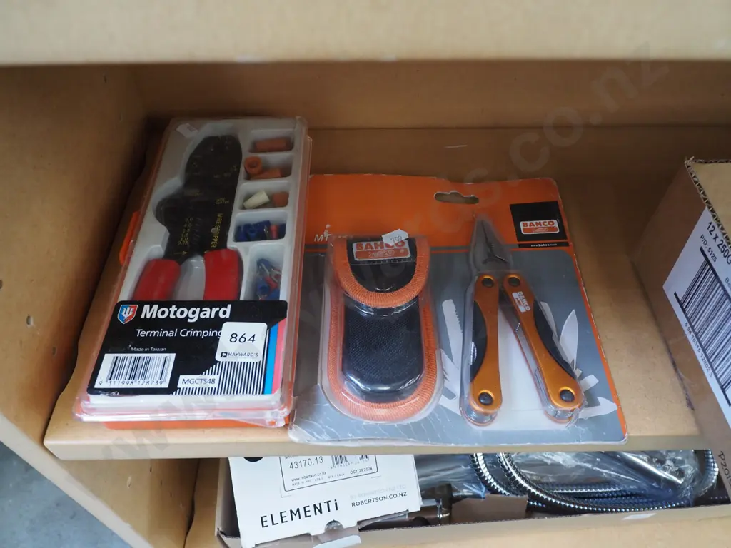 terminal crimps, Bahco multi tool Image 1++