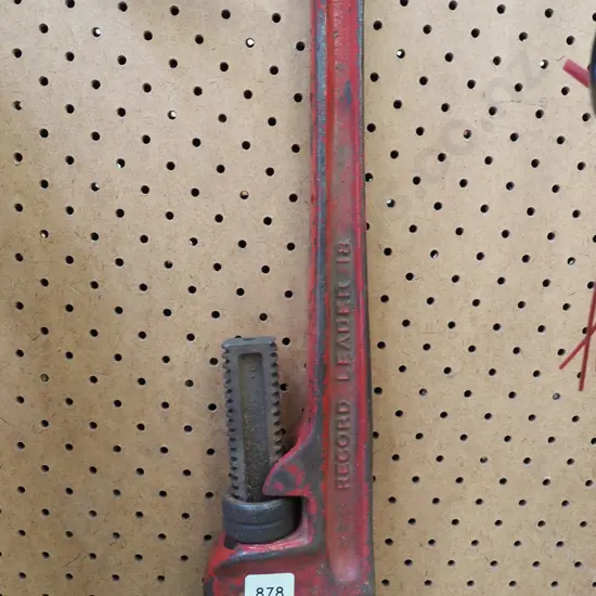Record plumber's wrench