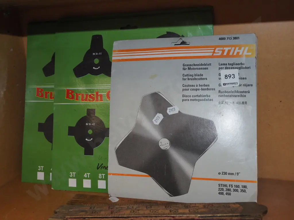 various brush cutting blades Image 1++