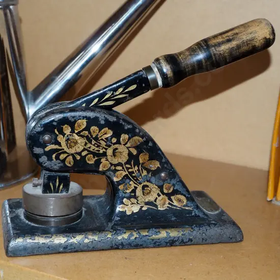 Victorian embossing stamp