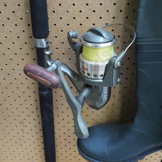 fishing rod and reel 