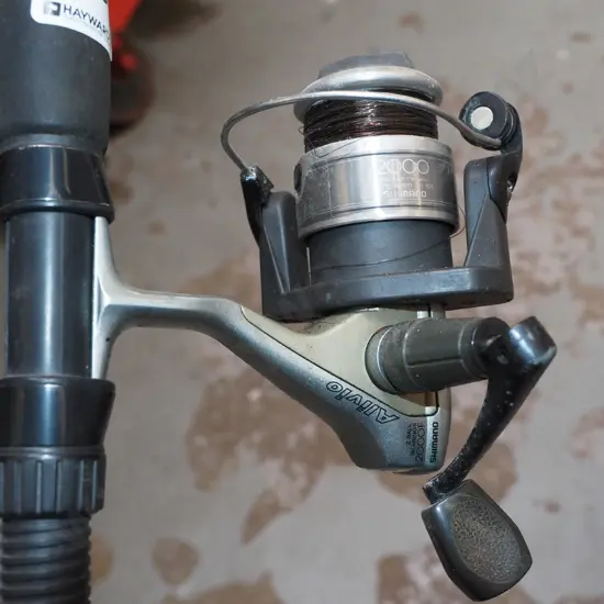 fishing rod and reel