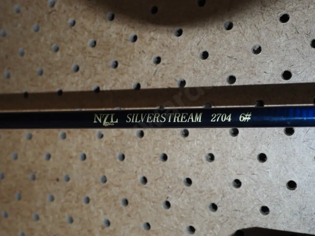 fly fishing rod and carry case - red dots Image 1++