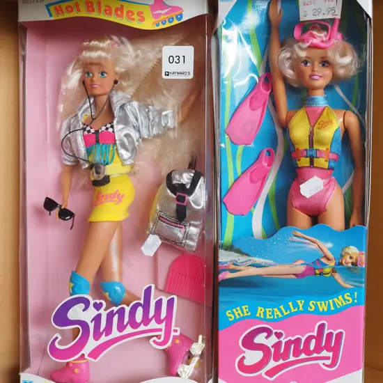 2x boxed as new Sindy dolls