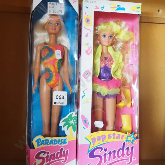 2x boxed Sindy dolls