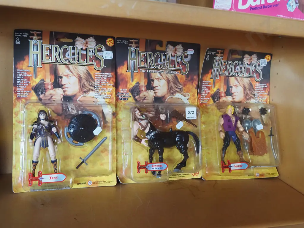 3x boxed as new Hercules figurines Image 1++