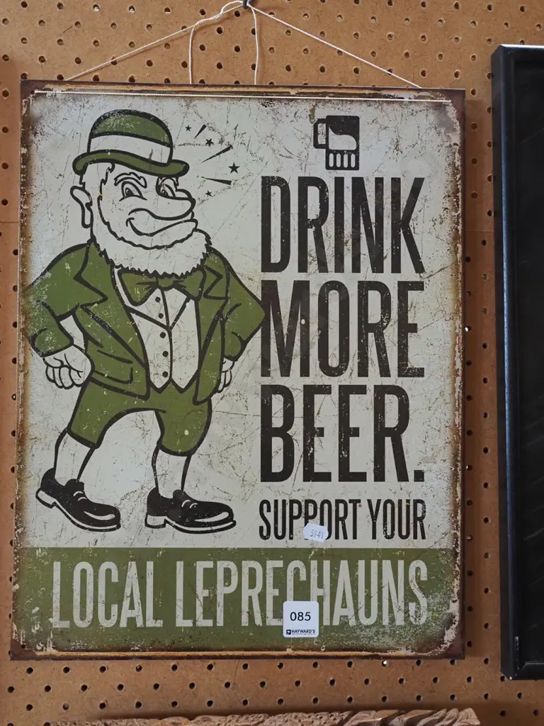Drink More Beer sign Image 1++