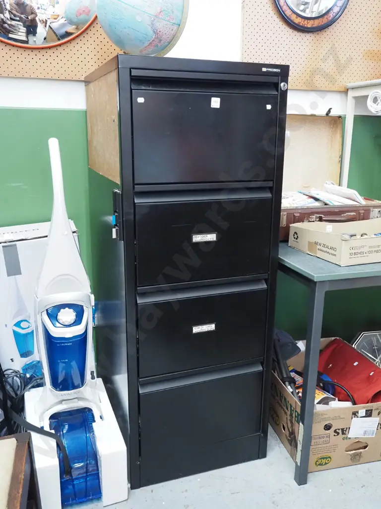 Precision 4 drawer filing cabinet Image 1++