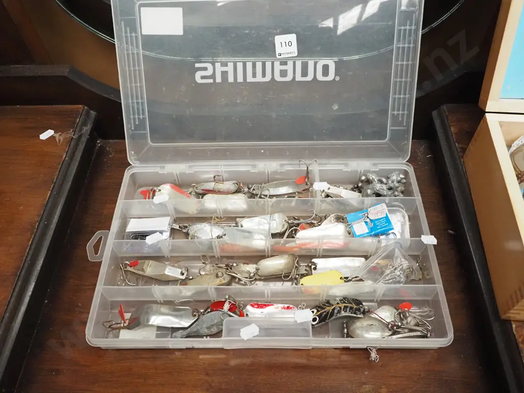 tackle box and fishing lures Image 1++