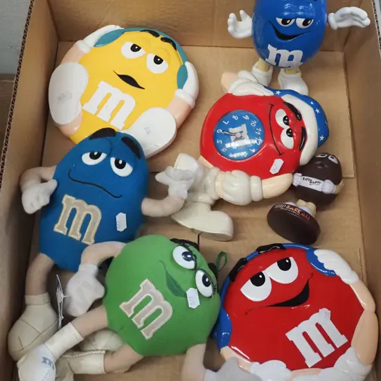M&M promotional items