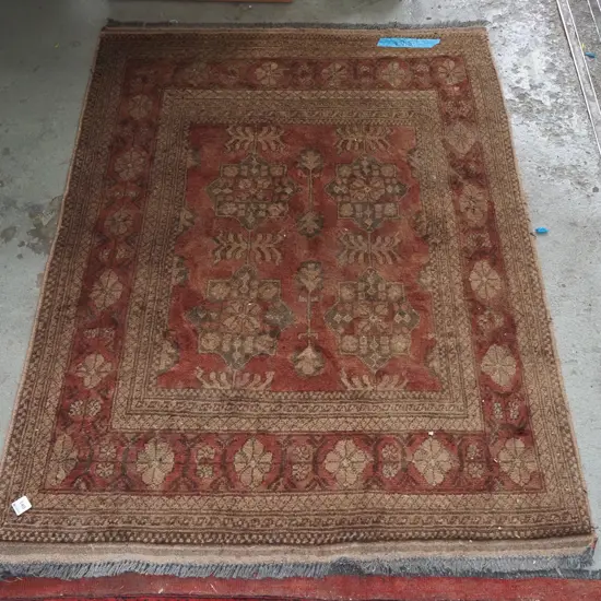 small woollen floor mat L1460 W1000 - fading