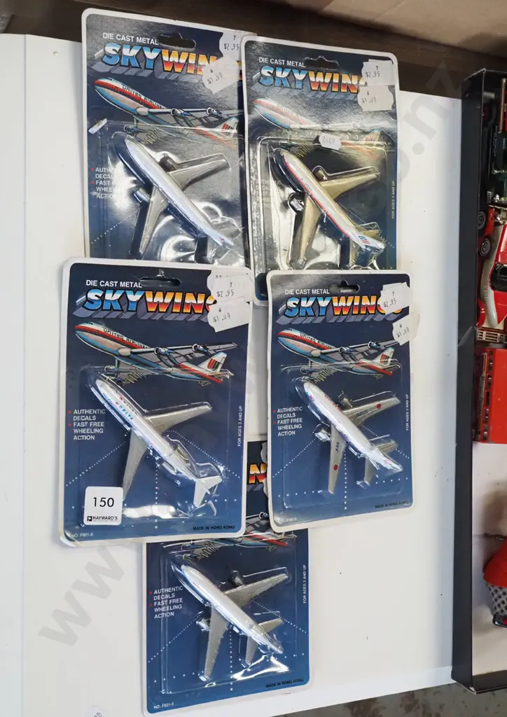 5x diecast metal model planes Image 1++