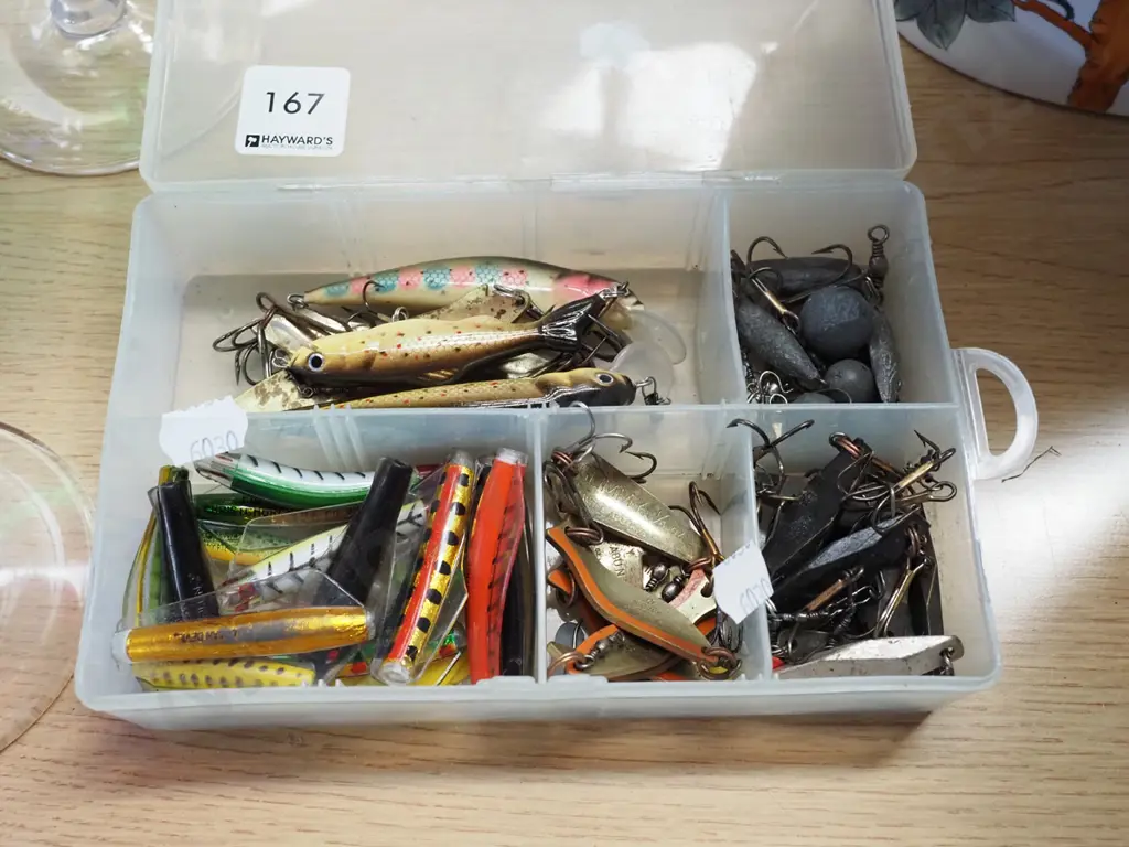 tackle box and contents Image 1++