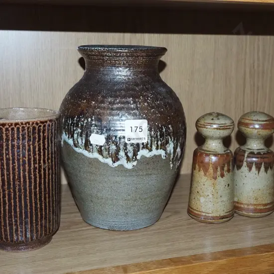 studio vases, salt and peppers Vase H220
