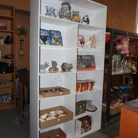 mdf melteca bookcase H2150 W1205 D300