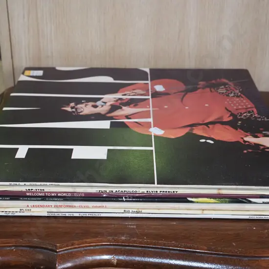 LPs; Elvis