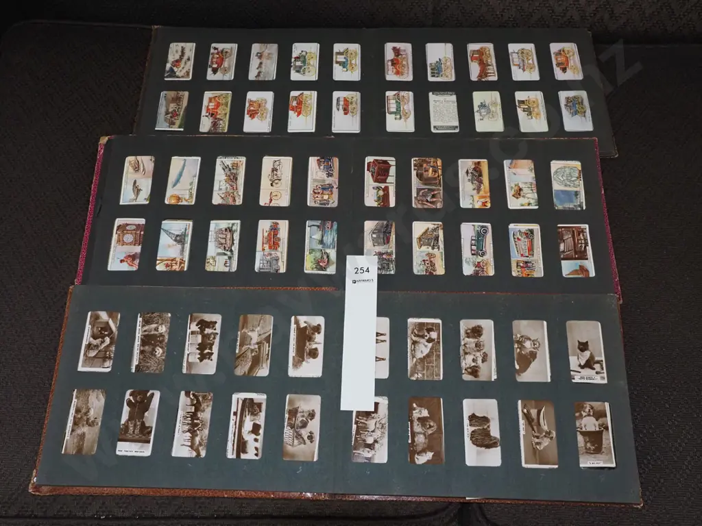 3x 3 Castles cigarette albums Image 1++